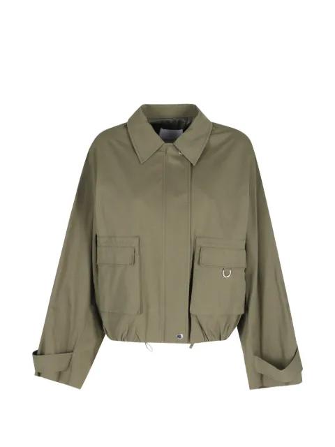 flap-pocket jacket by ISABELLE BLANCHE