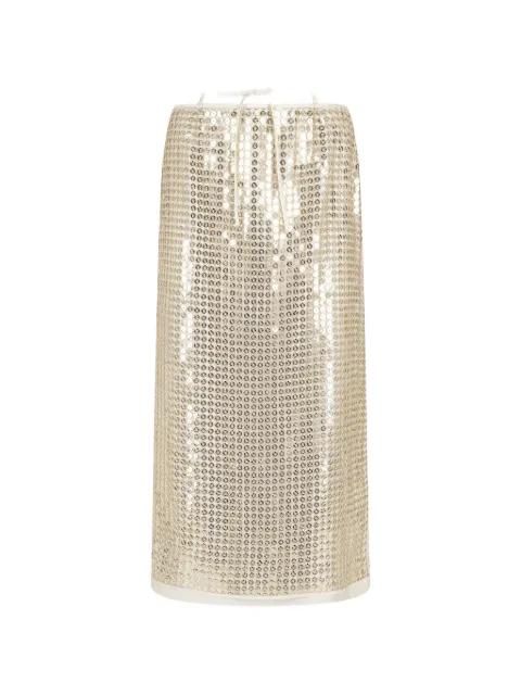 sequined skirt by ISABELLE BLANCHE