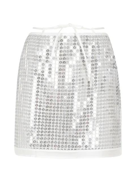 sequinned mini skirt by ISABELLE BLANCHE