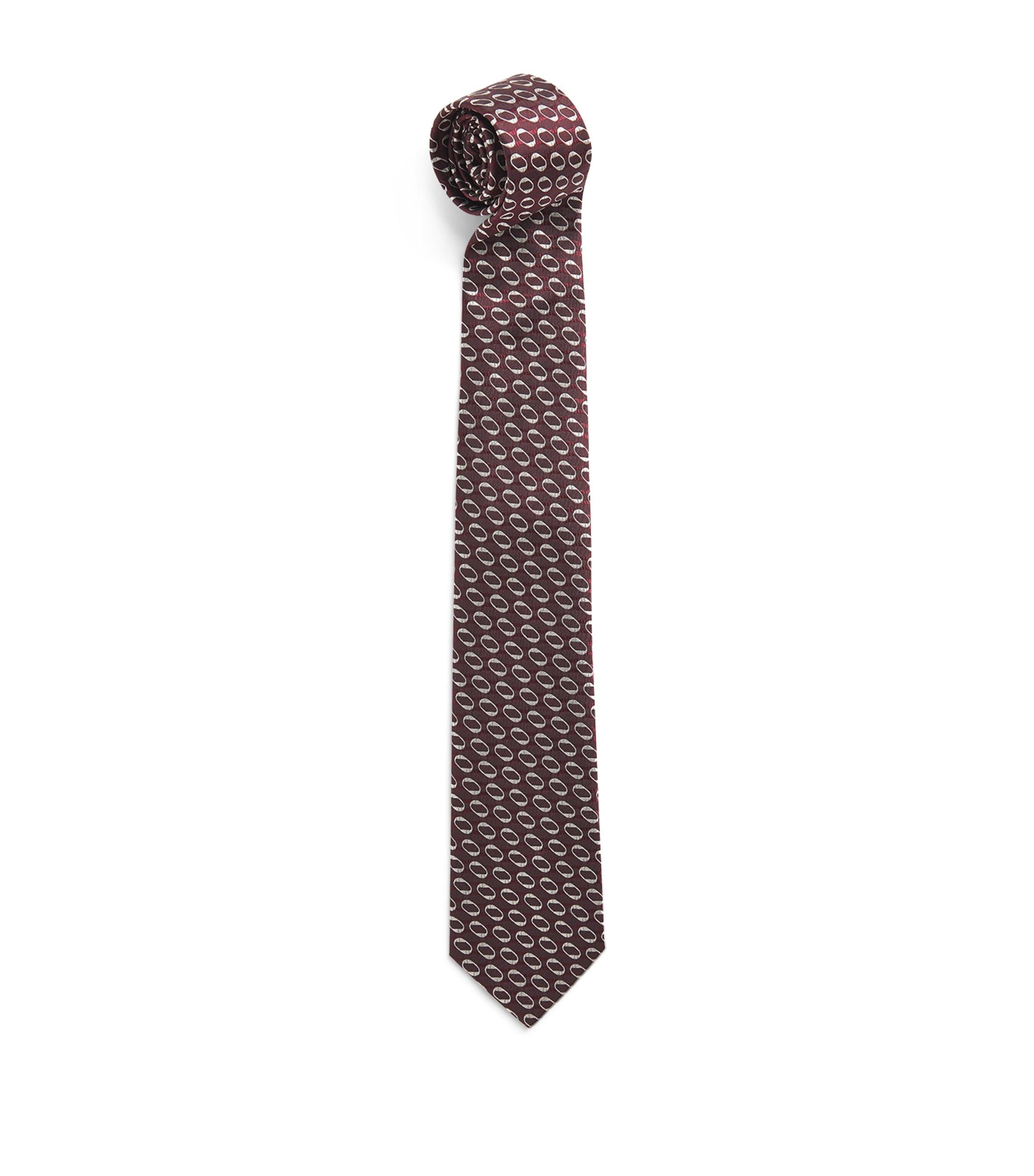 Isaia Silk Geometric Jacquard Tie by ISAIA