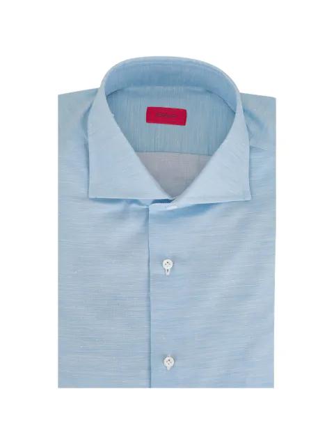 blue shirt by ISAIA