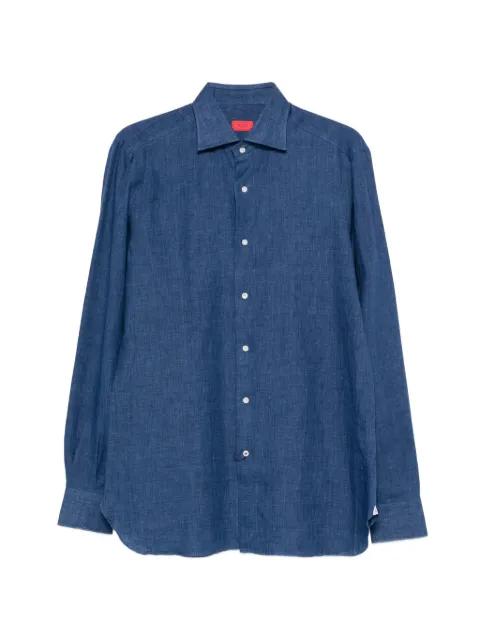 buttoned long-sleeve  shirt by ISAIA