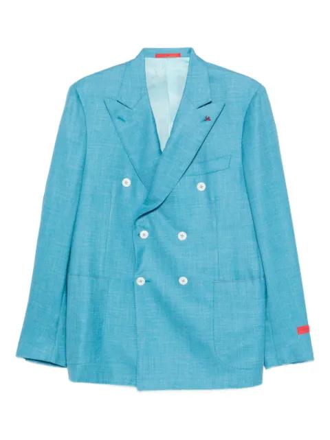 double-breasted blazer by ISAIA
