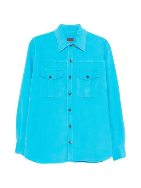 flap-pocket shirt by ISAIA