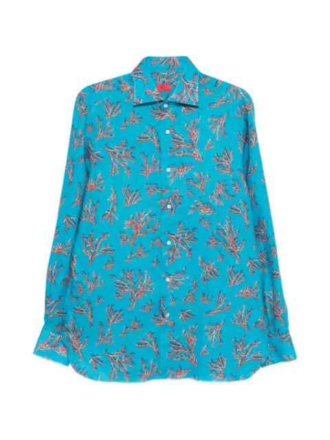patterned shirt by ISAIA