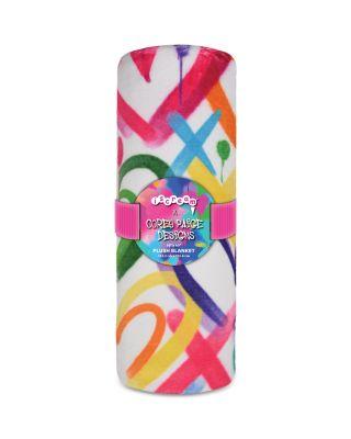 Corey Paige Hearts Plush Blanket by ISCREAM