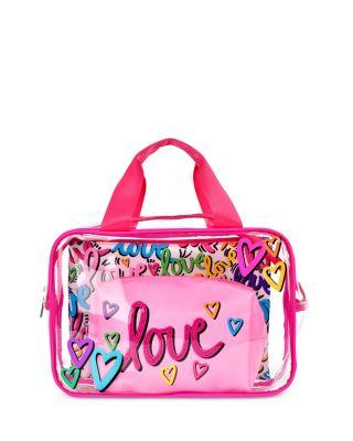 Corey Paige Love Letters Cosmetic Bag Trio by ISCREAM