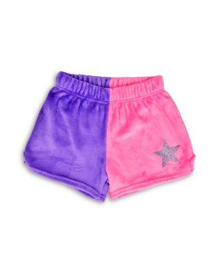 Girls' Color Block Plush Shorts - Big Kid by ISCREAM