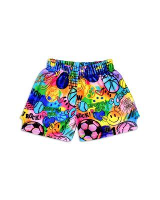 Girls' Corey Paige Fun Sports Plush Shorts - Big Kid by ISCREAM