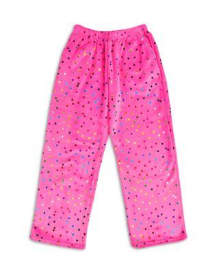 Girls' Foil Heart Plush Pants - Big Kid by ISCREAM