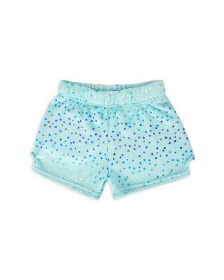 Girls' Foil Stars Plush Shorts - Big Kid by ISCREAM