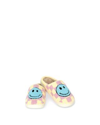 Girls' Happy Check Slippers - Little Kid by ISCREAM