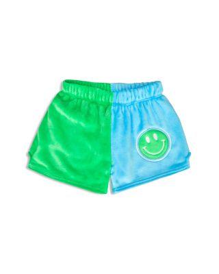 Girls' Smile Color Block Plush Shorts - Little Kid by ISCREAM