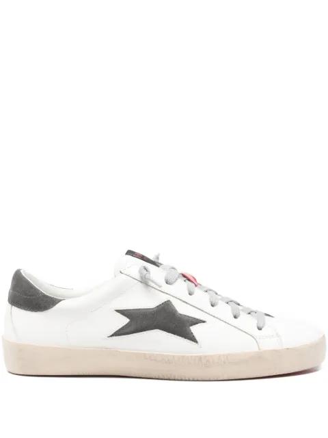 leather sneakers by ISHIKAWA