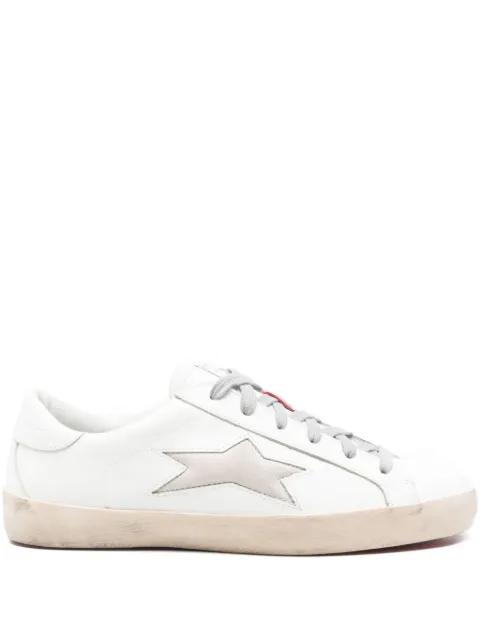 leather sneakers by ISHIKAWA