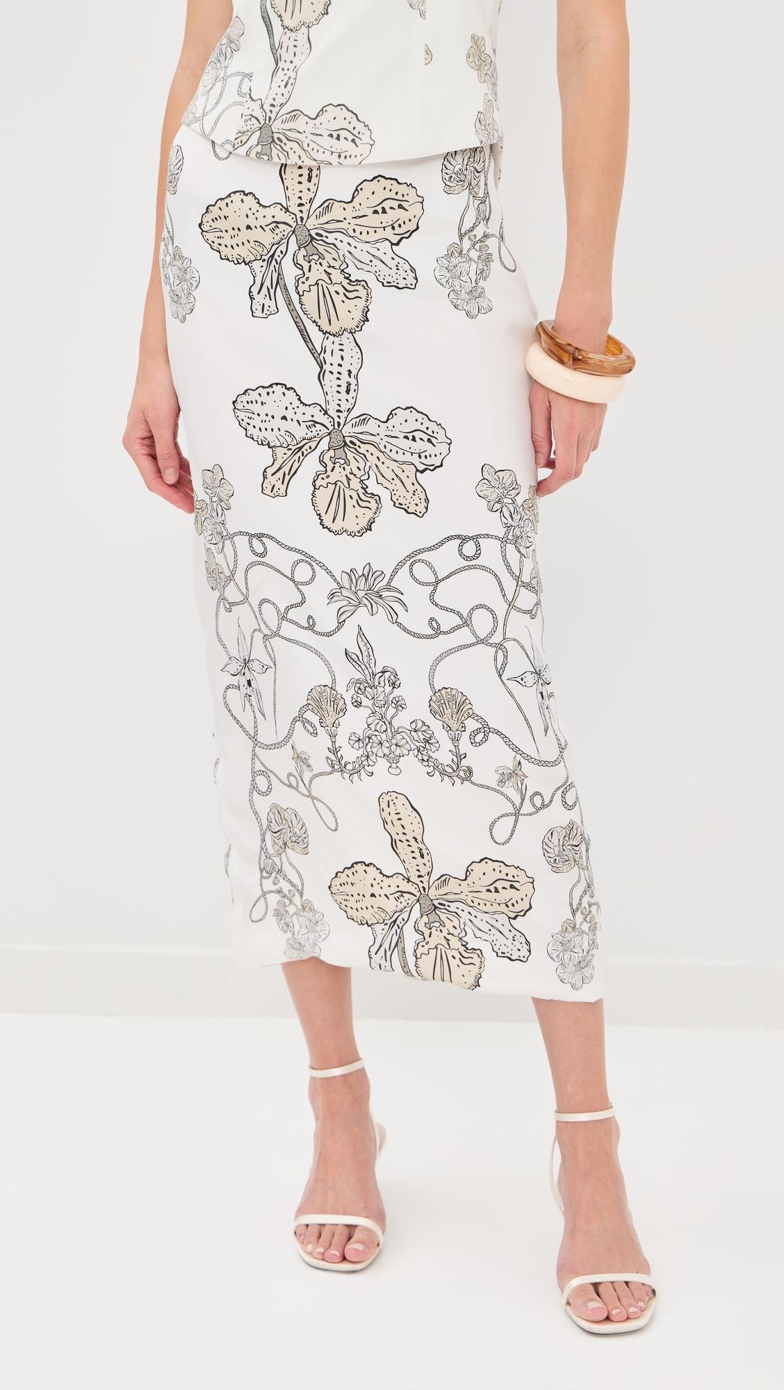 Onia Silk Skirt by ISLA & WHITE
