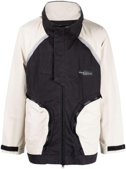 two-tone padded coat by ISO.POETISM