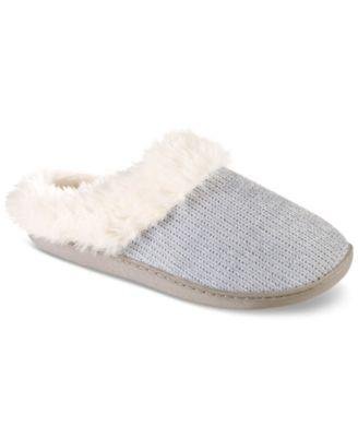 Isotoner Women's Boxed Chenille Charlotte Hoodback Boxed Slippers by ISOTONER