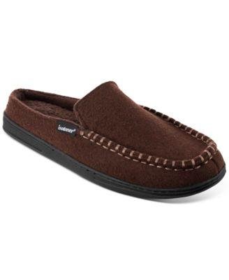 Signature Men's Grady Hood-Back Moccasins Slippers by ISOTONER