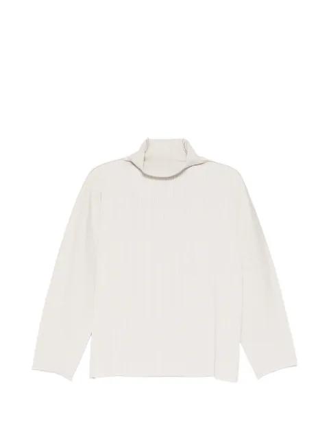 A-Poc Shell pleated mock-neck top by ISSEY MIYAKE