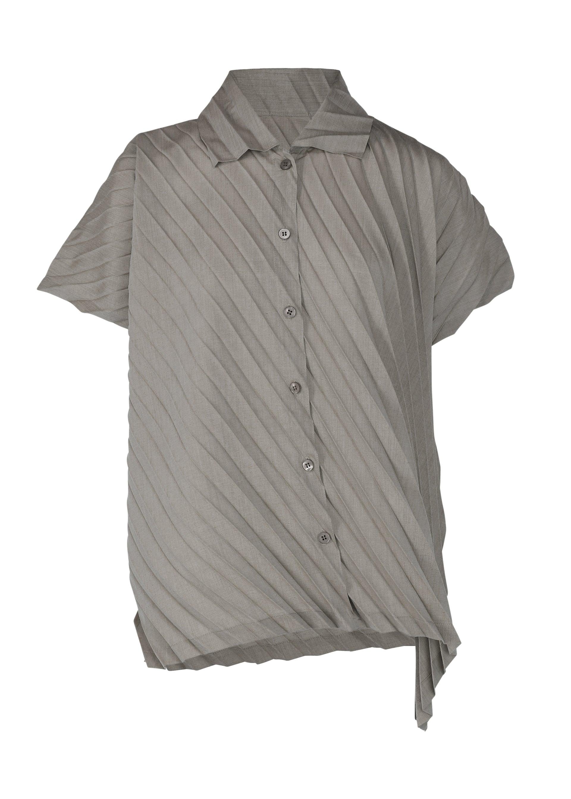 ANGLE PLEATS SHIRT by ISSEY MIYAKE