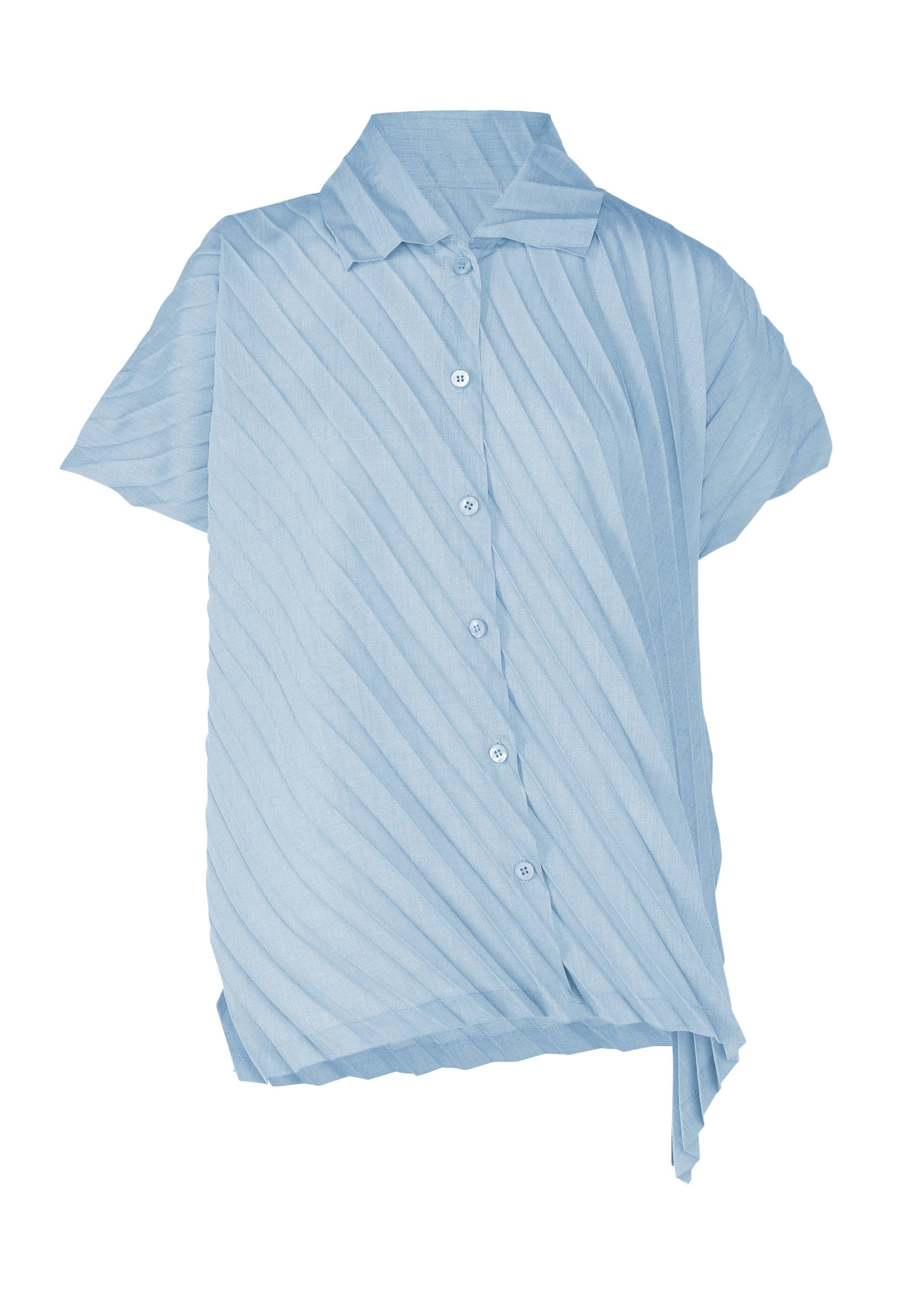 ANGLE PLEATS SHIRT by ISSEY MIYAKE