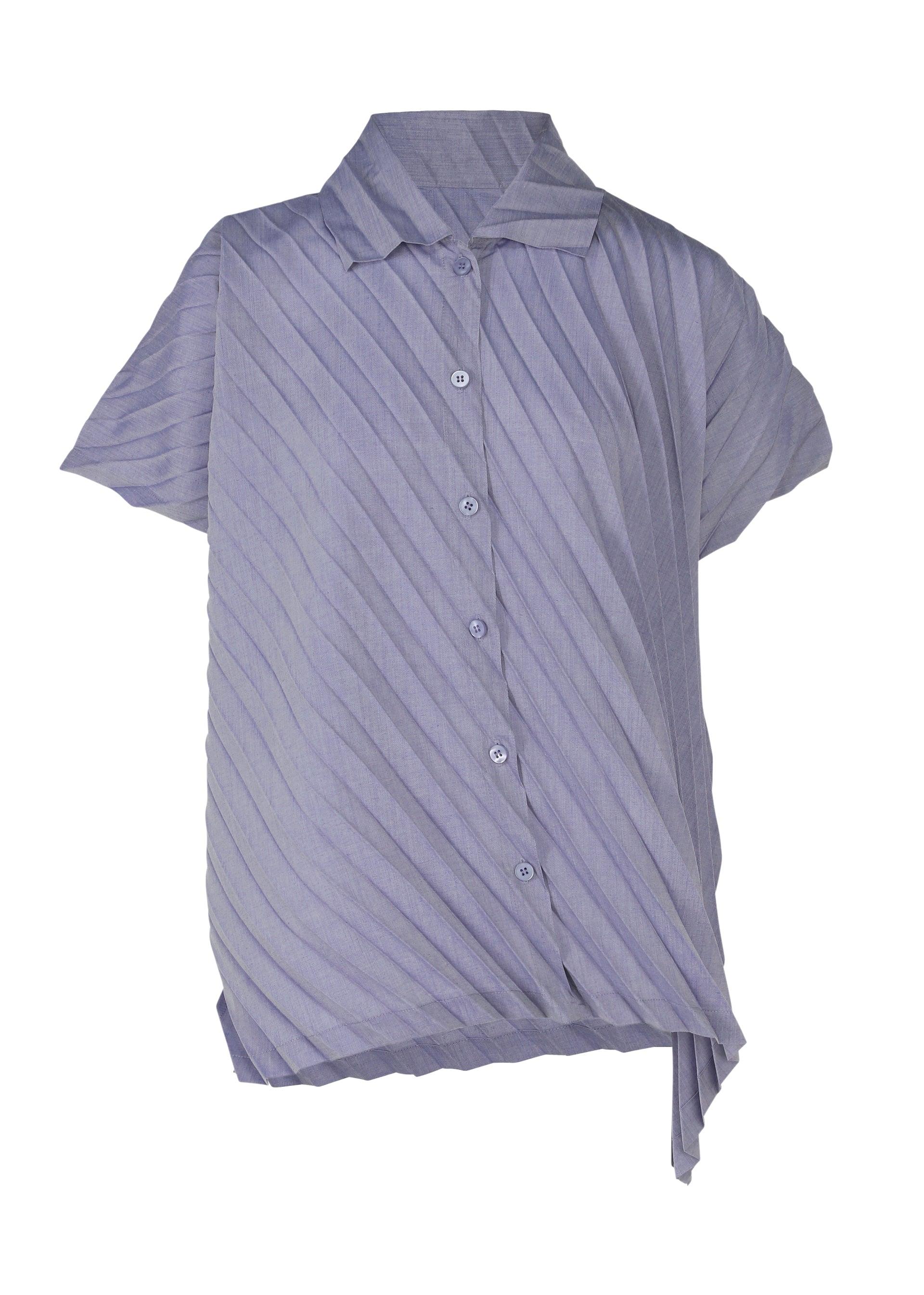 ANGLE PLEATS SHIRT by ISSEY MIYAKE