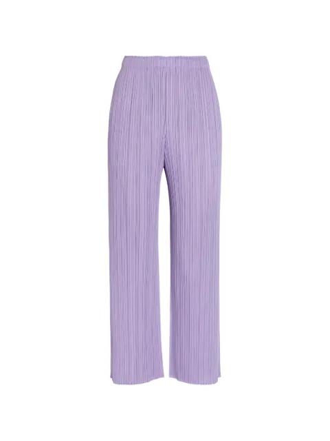 April pleated trousers by ISSEY MIYAKE