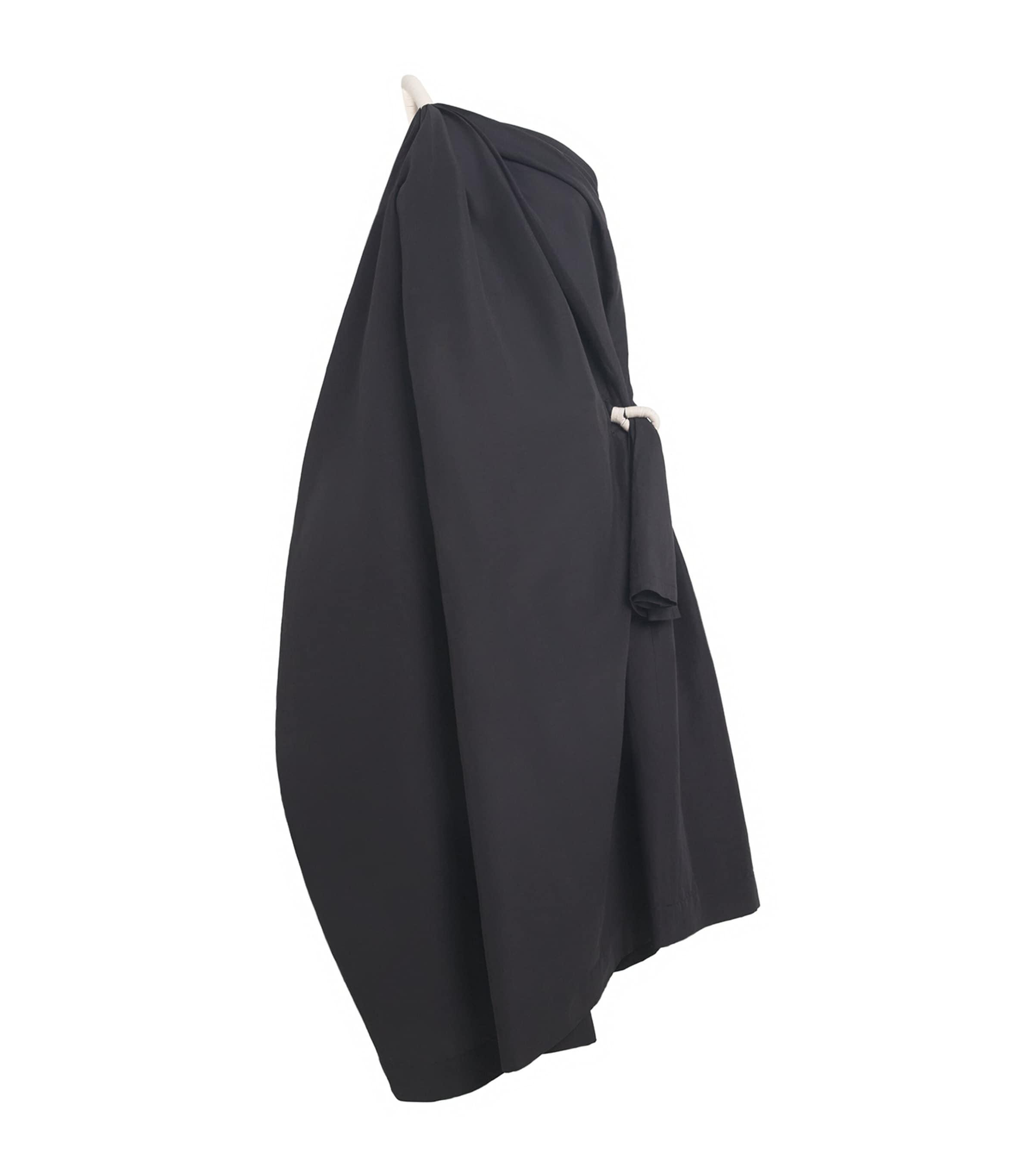 Asymmetric Cloth and Cord Midi Dress by ISSEY MIYAKE