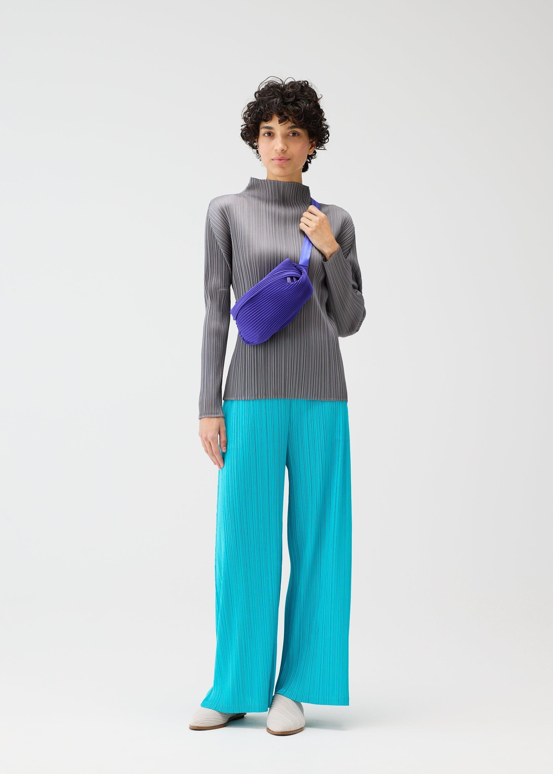 BIAS PLEATS WAIST BAG by ISSEY MIYAKE