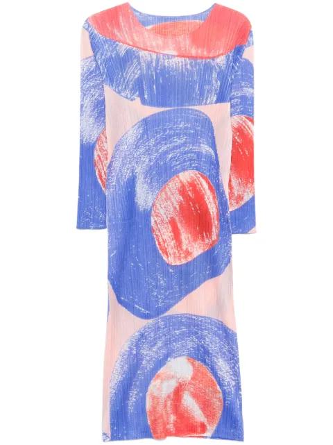 Backlight midi dress by ISSEY MIYAKE