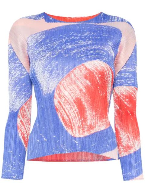Backlight top by ISSEY MIYAKE