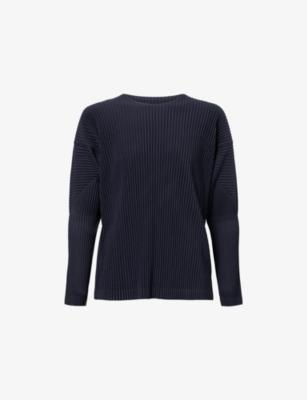 Basics Long-Sleeve Knit Top by ISSEY MIYAKE