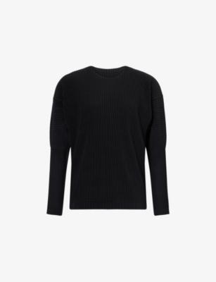 Basics Long-Sleeves Knitted Top by ISSEY MIYAKE