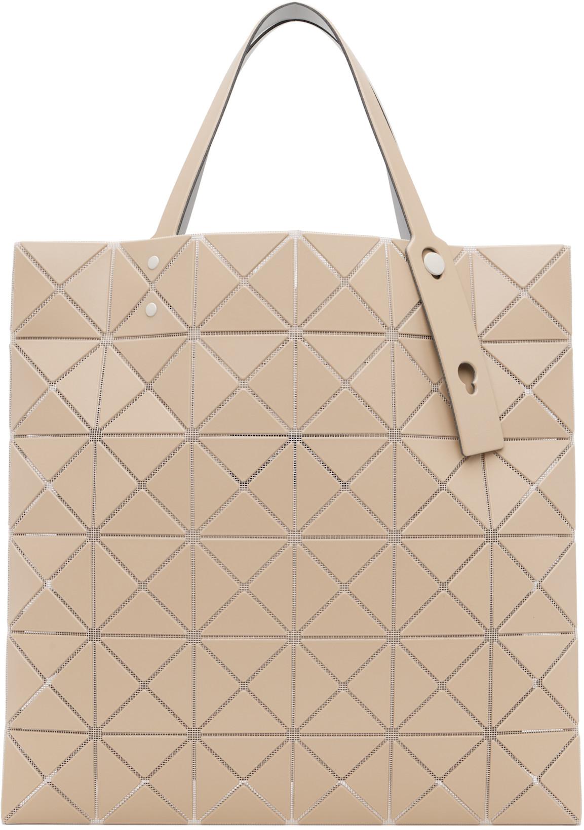 Beige Lucent W Color Tote by ISSEY MIYAKE