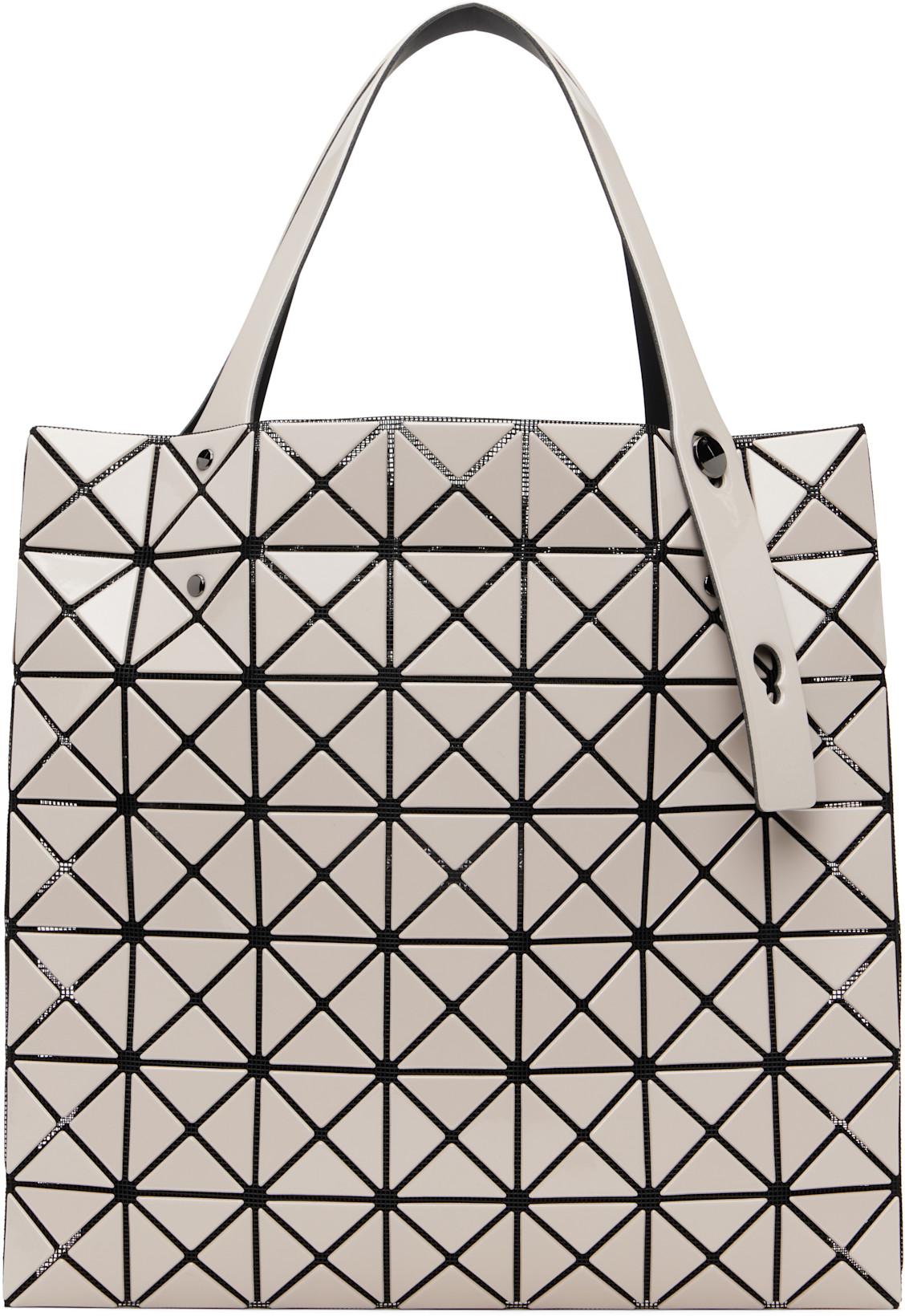 Beige Prism Basics Tote by ISSEY MIYAKE