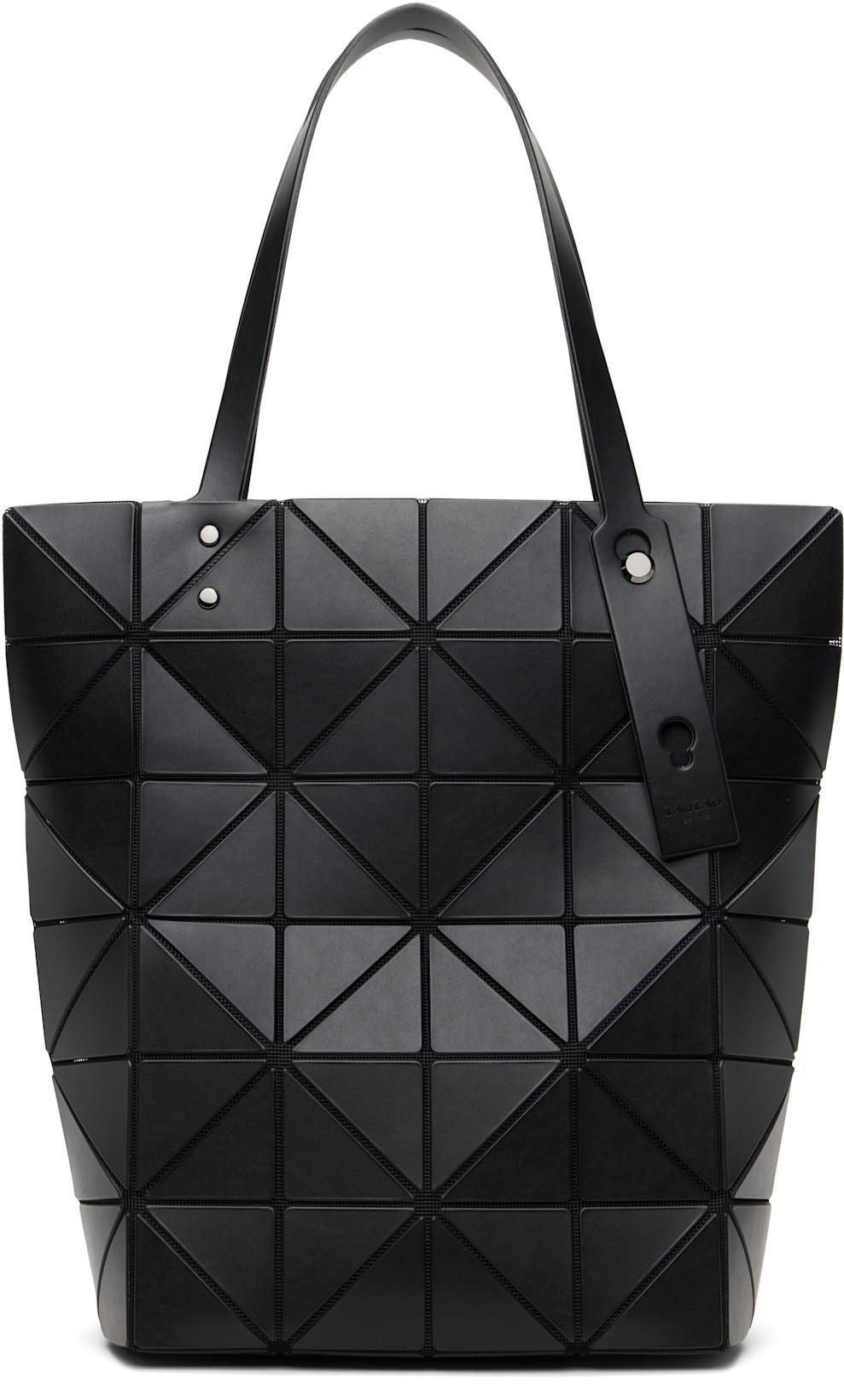 Black Blocky Tote by ISSEY MIYAKE