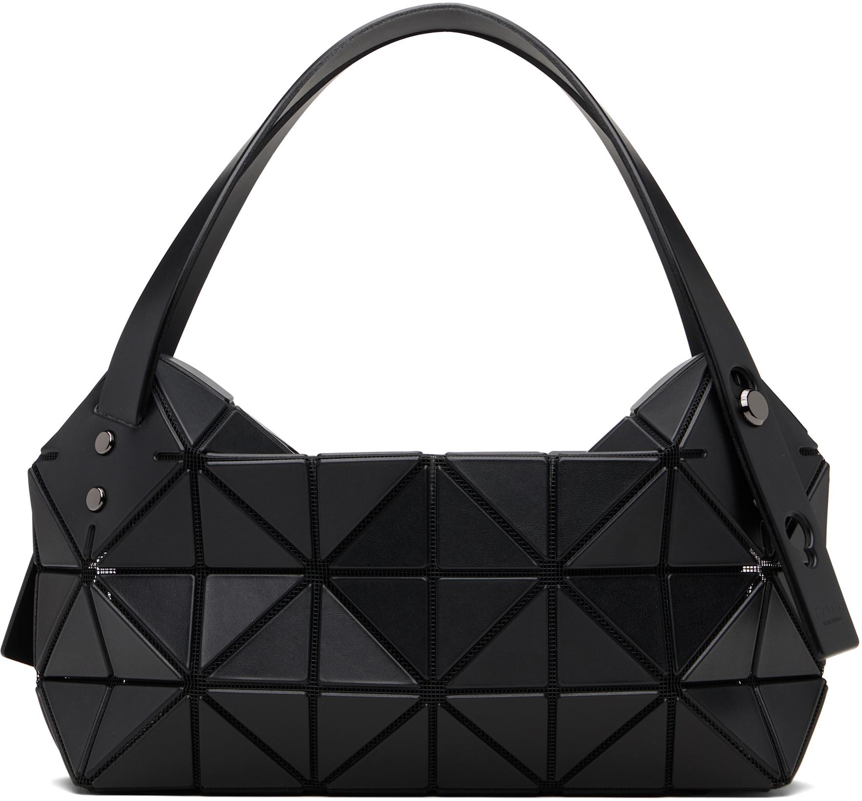 Black Boston Small Hand Bag by ISSEY MIYAKE