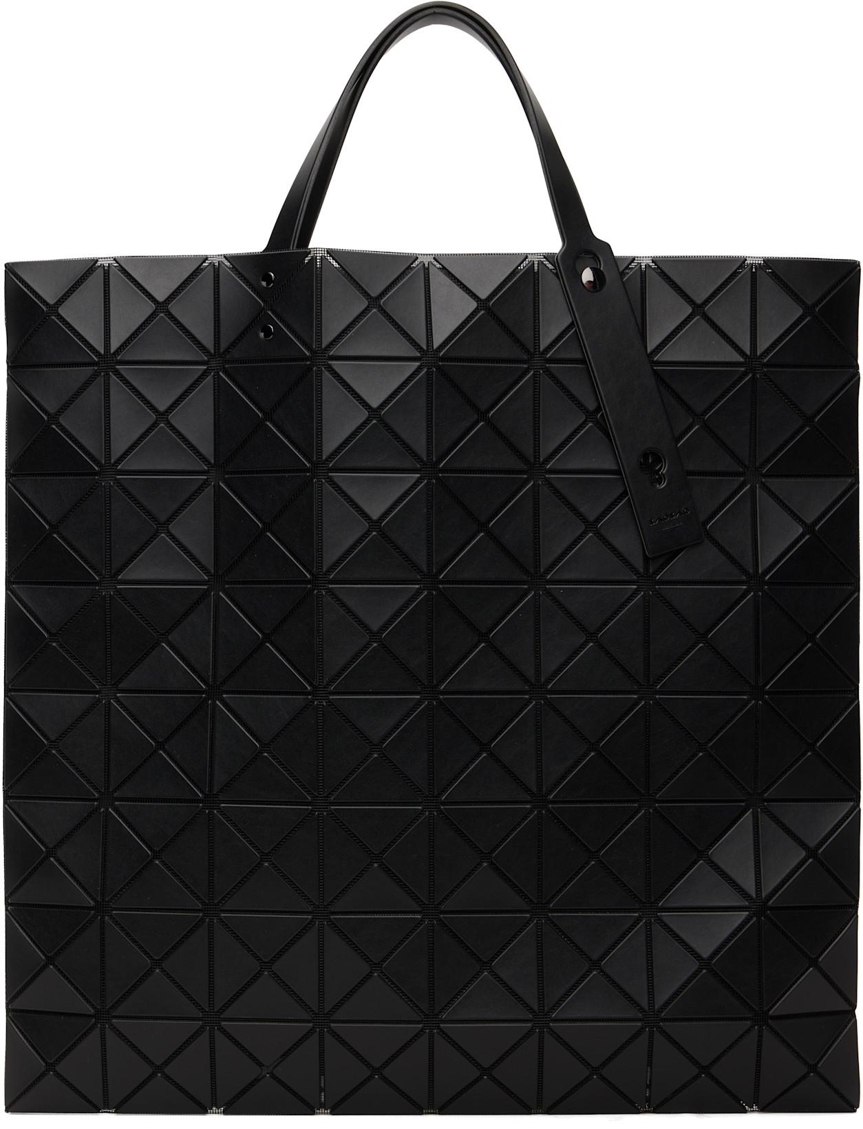 Black Lucent Tote by ISSEY MIYAKE