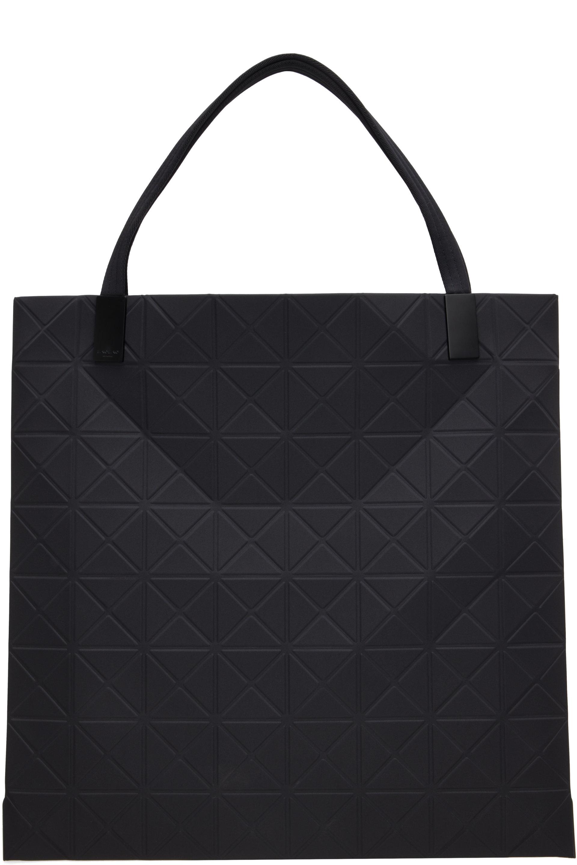 Black Track Tote by ISSEY MIYAKE