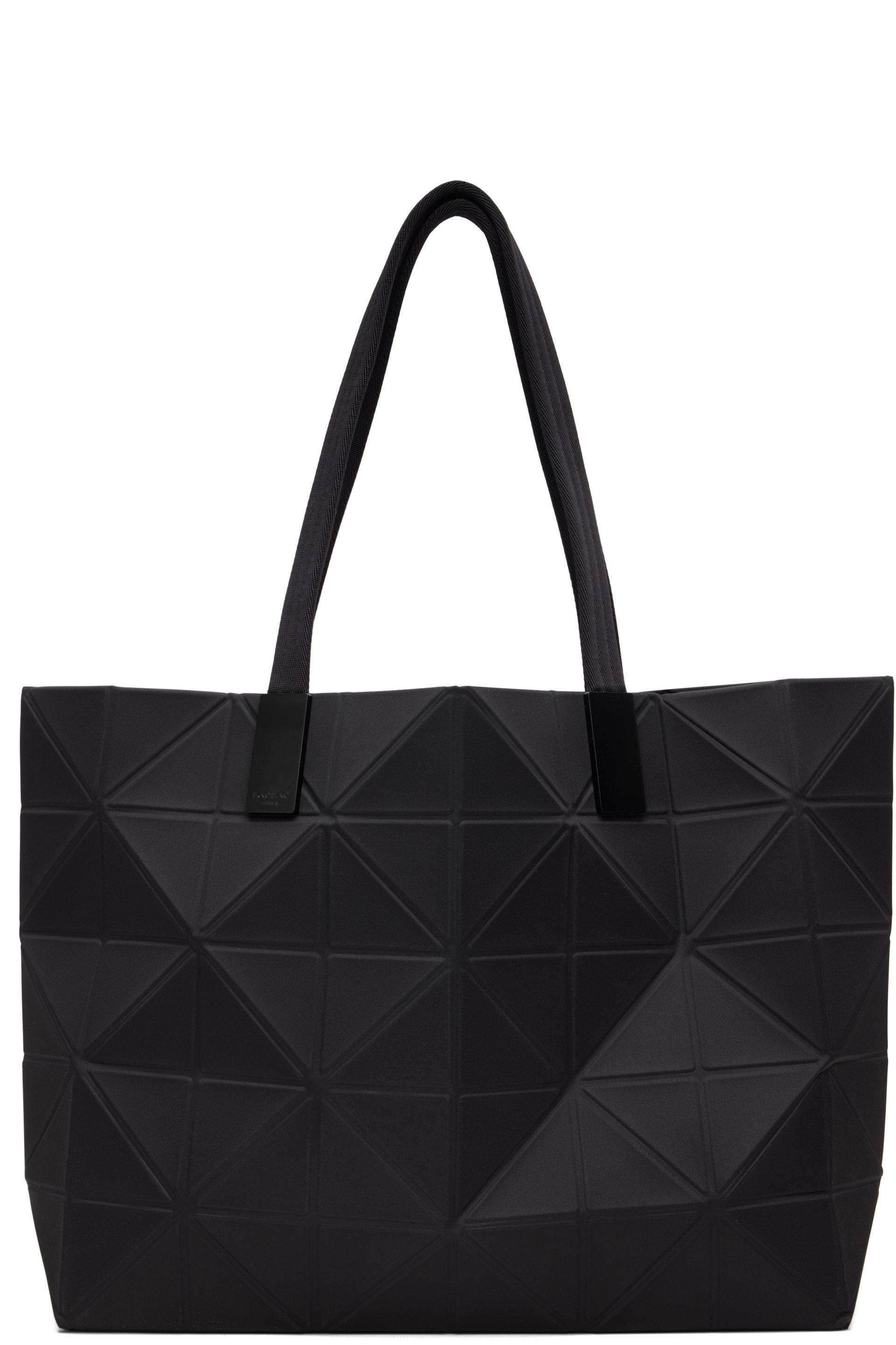 Black Track Tote by ISSEY MIYAKE