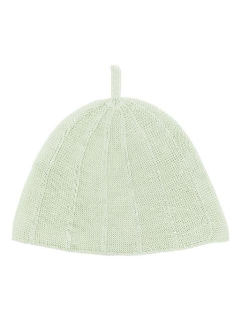 Blooming cotton panelled beanie by ISSEY MIYAKE