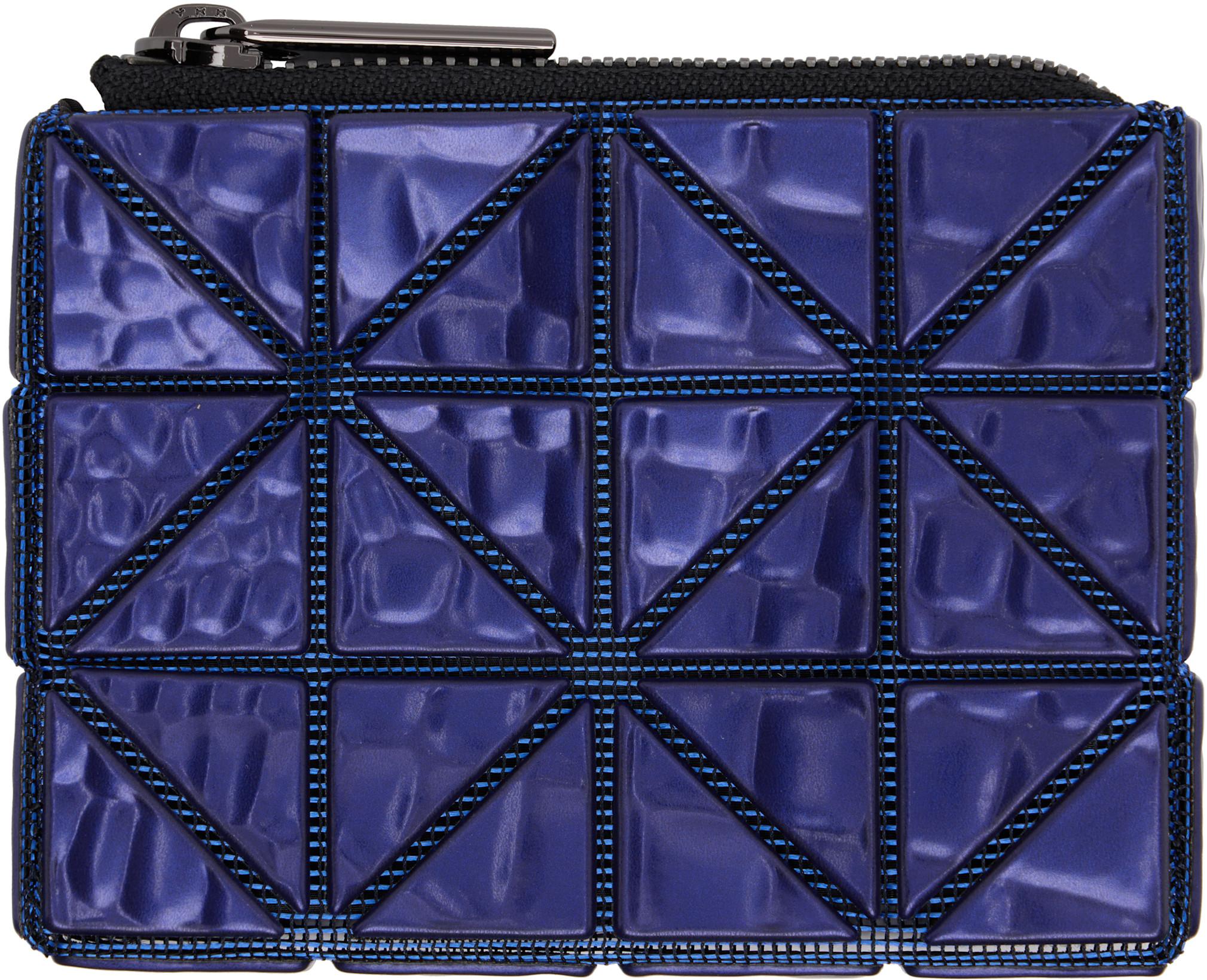 Blue Cassette Wallet by ISSEY MIYAKE