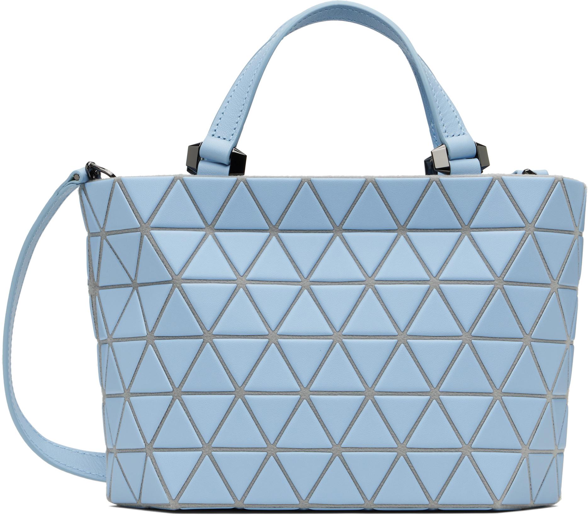 Blue Crystal Matte Bag by ISSEY MIYAKE
