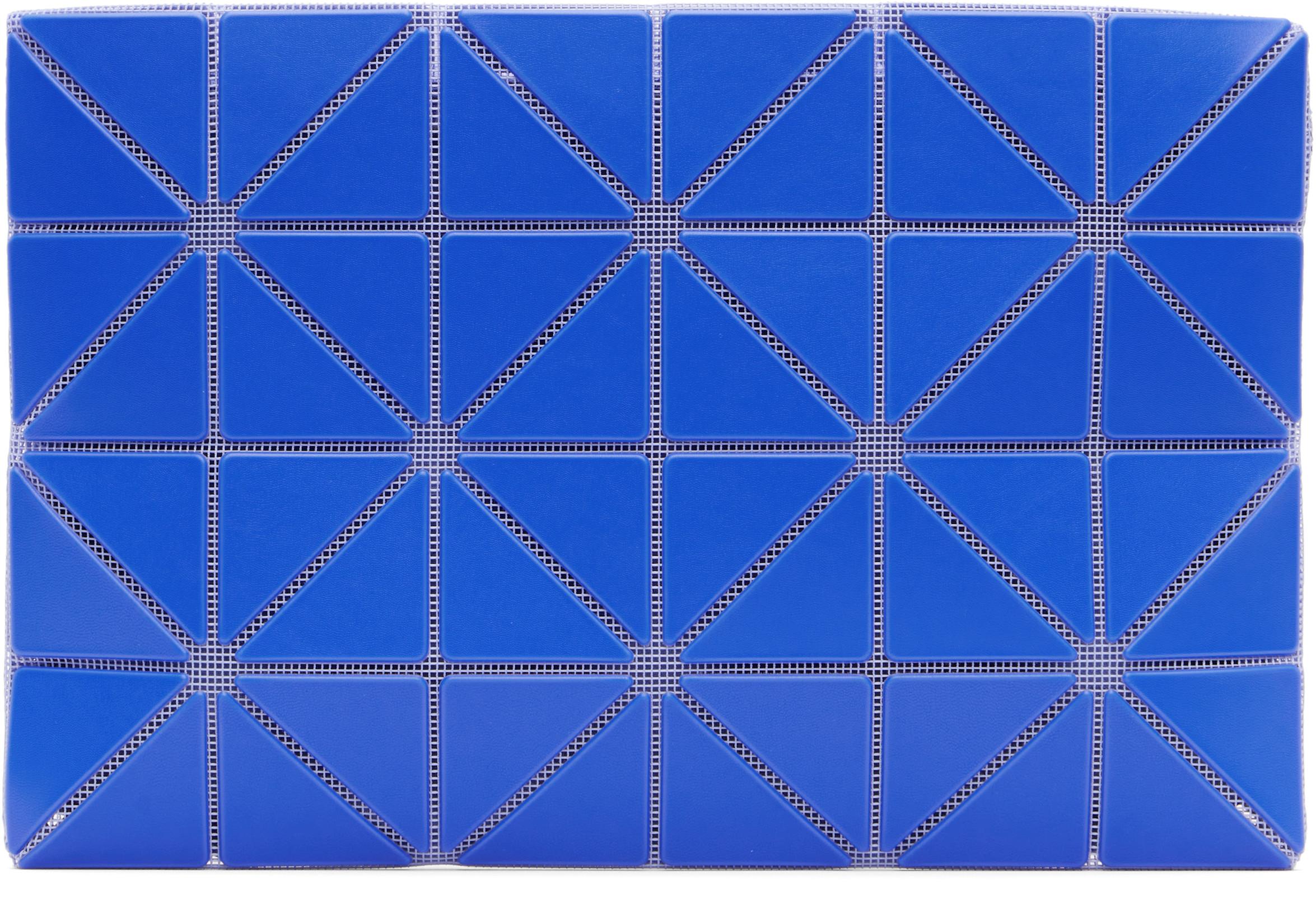Blue Lucent W Color Pouch by ISSEY MIYAKE