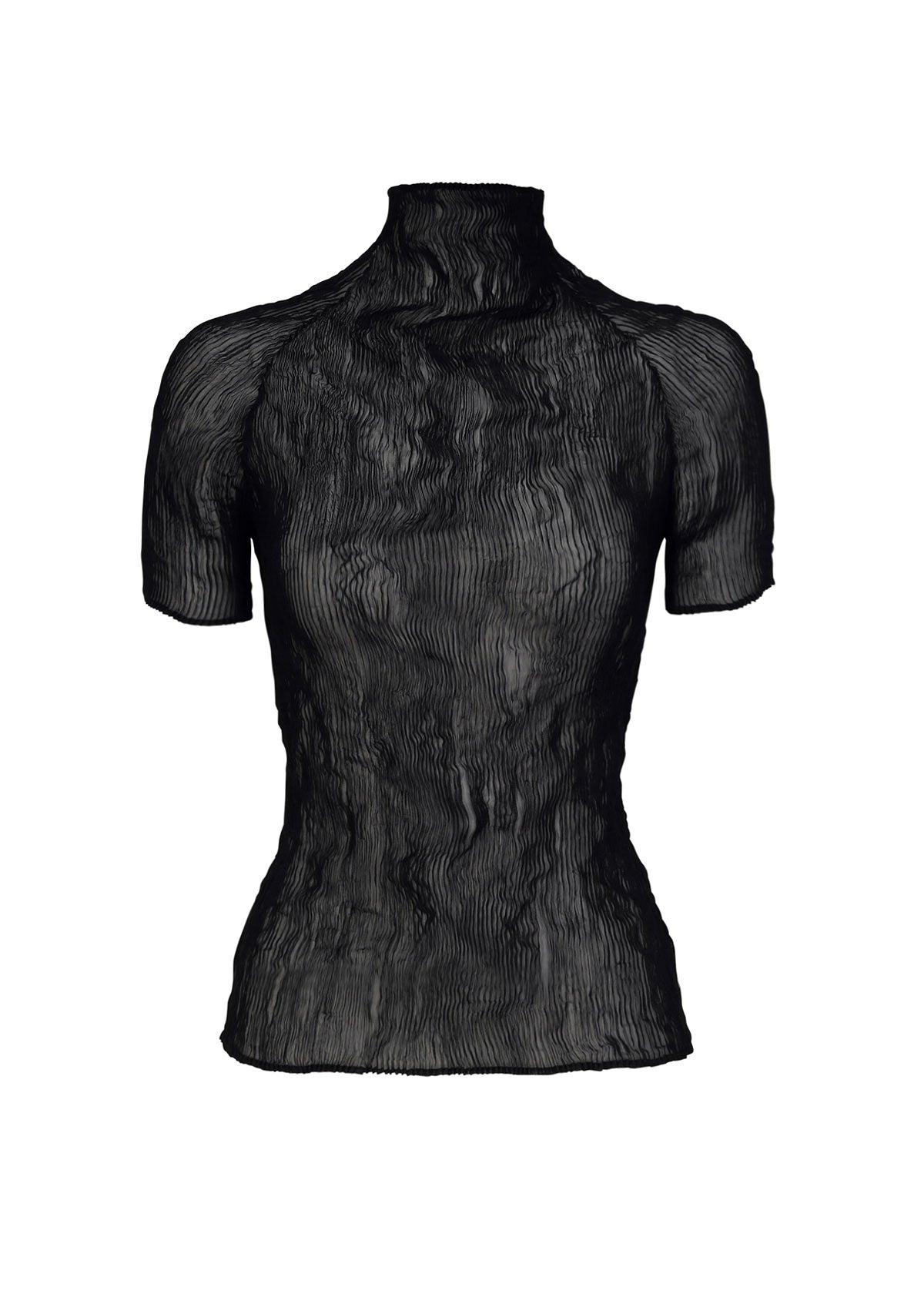 CHIFFON TWIST BK/WT by ISSEY MIYAKE