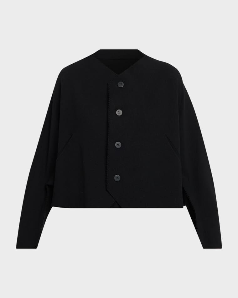 Campagne Stretch Cotton Cardigan by ISSEY MIYAKE