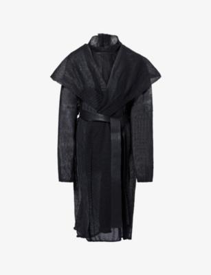 Cialda Oversized Linen-Blend Coat by ISSEY MIYAKE