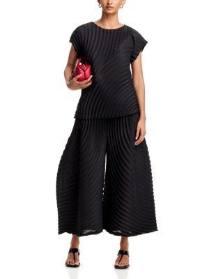 Circle Pleats Top & Pants by ISSEY MIYAKE