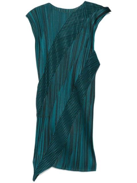 Cosmic Rays midi dress by ISSEY MIYAKE